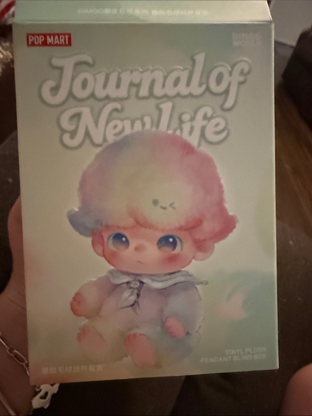 Journal of Newlife Pastel Plush Pendant - Pink & Purple